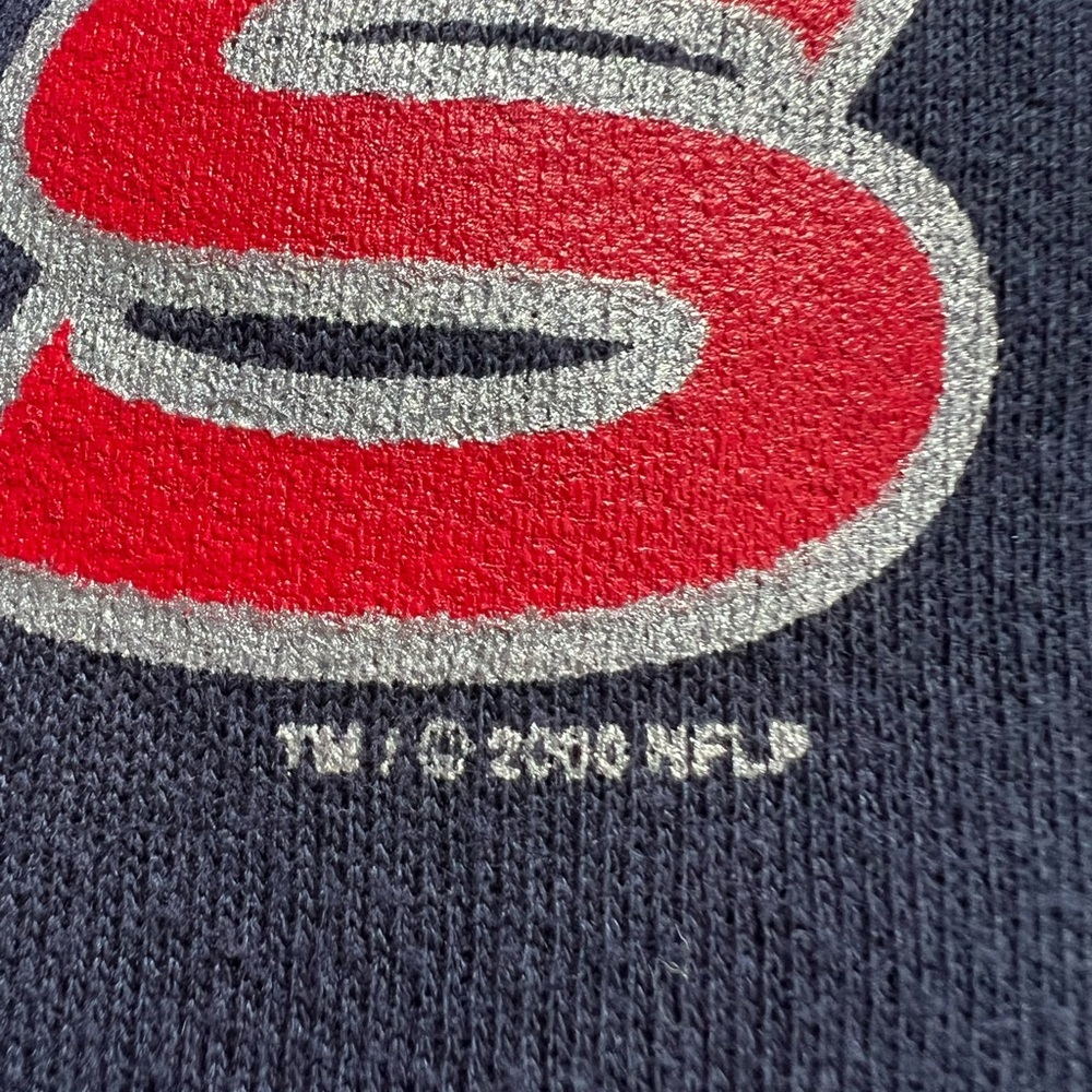 Vintage Tennessee Titans NFL Sweatshirt Lee Sport Mens Blue Football Crewneck - Picture 4 of 10